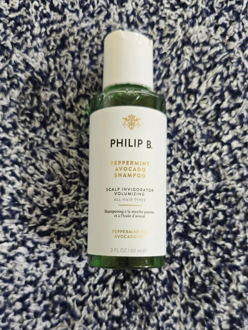 Philip B. Peppermint Avocado Shampoo- Travel Size